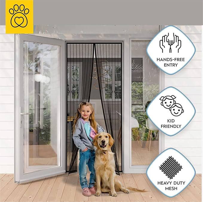 Macro™ - Magnetic Mosquito Mesh Screen Door Net Curtain