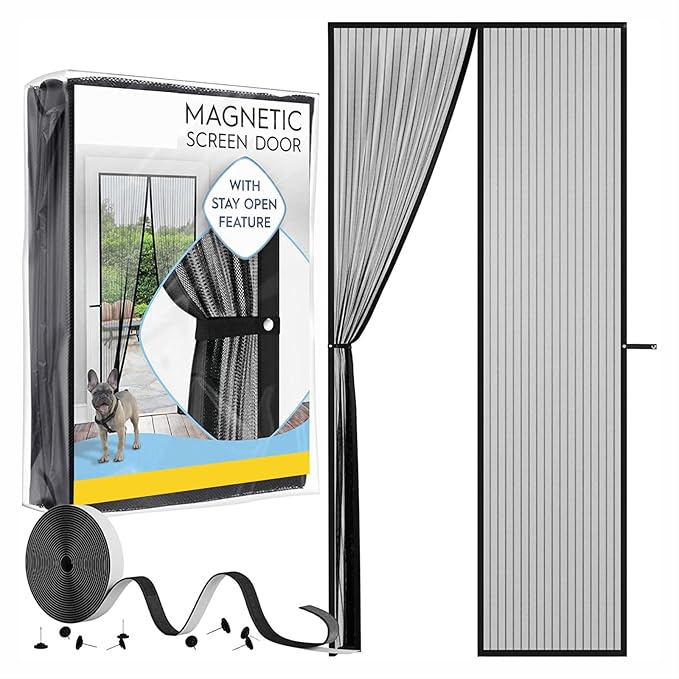 Macro™ - Magnetic Mosquito Mesh Screen Door Net Curtain